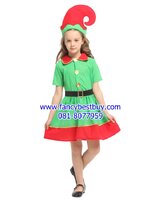 ชุดคริสมาส ชุดELF Christmas Elf Girl สำหรับ เทศกาลคริสมาส ขนาด M