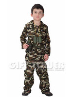 ชุดแฟนซีเด็กทหารพรานหน่วยรบพิเศษ Boy Soldier ขนาด M, L, XL, 2XL