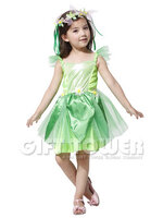 ชุดเจ้าหญิงน้อยแฟนซีเด็ก Little Princess/Green Fairy สีเขียว ขนาด L, XL