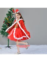 ชุดแซนตี้ Santy สำหรับแฟนซีวันคริสมาส มี ขนาด M 100-110, L 110-120, XL 120-140