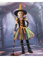 ชุดฮาโลวีน ชุดแม่มดน่ารัก หลากสี สำหรับแฟนซีวันฮาโลวีน มี ขนาด S 90-100, M 100-110, L 110-120, XL 120-140