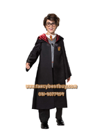 Harry Potter ชุดแฟนซีฮาโลวีน ชุดพ่อมด ชุดแฟนซีพ่อมดเด็กชาย 3 มีขนาด M 110-120, L 120-130, XL130-140