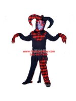 ชุดฮาโลวีน ชุดผีตัวตลก Evil Clown สำหรับวันฮาโลวีน ขนาด L(135-145)