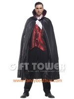 ชุดแฟนซีผู้ชาย ชุดแวมไพร์ Vampire ขนาดฟรีไซด์