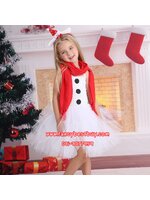 ชุดสโนแมน ชุดคริสมาส สำหรับแฟนซีวันคริสมาส มี ขนาด XL 120-140