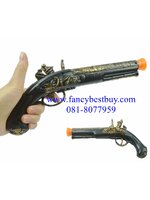 ชุดปืนโจรสลัด สำหรับประกอบชุดโจรสลัด ปืนยาว 31 ซม., กล้องยาว 20 ซม. เป็นของเล่นประกอบชุด
