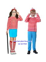 Where's Wally Book Character มีขนาด S 110-120, M 120-130