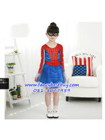 ชุดสไปร์เดอร์เกิร์ล Spider Girl แฟนซีเด็ก มีขนาด L, XL