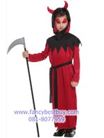 ชุดฮาโลวีนเด็กชาย ชุดปีศาจ Red Devil สำหรับวันฮาโลวีน มีขนาด L, XL