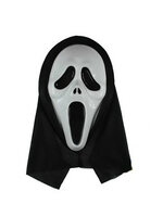 หน้ากากผี สำหรับประกอบชุดผี สำหรับวันฮาโลวีน (ขายคู่กับชุดแฟนซี)