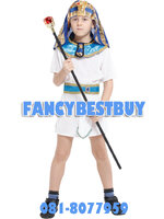 ชุดประจำชาติอียิปต์ เจ้าชายอียิปต์ Pharaoh Boy ขนาด S, M, L, XL