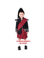 ชุดประจำชาติสกีอตแลนด์ Scotland Costume ชุดทหารอังกฤษ UK Soldier ชุดประจำชาติ มีขนาด XS 95-110, S 110-125, M 125-140, L140-150