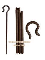 คทาคนเลี้ยงแกะ คทาชุดอียิปต์ สีน้ำตาล ยาว 160 ซม.