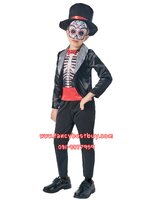 ชุดฮาโลวีน ชุดผี ชุดแฟนซีเด็ก ผีโครงกระดูก สำหรับวันฮาโลวีน Skeleton มีขนาด M 110-120, L 120-130, XL 130-145