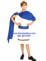 ชุดแฟนซีเด็ก ชุดประจำชาติกรีก-โรมัน สำหรับใช้เป็นชุดประจำชาติอาณาจักรกรีก-โรมัน M 110-130, L 130-150