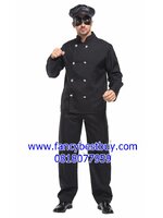 ชุดแฟนซีผู้ชาย Bruce Lee บรูชลี ชุดหน้ากากดำ Masked Knight ขนาด M 175-185