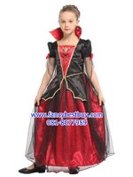 ชุดฮาโลวีน ชุดแดร๊กคูล่าหญิงสำหรับงานแฟนซี วันฮาโลวีน VAMPIRES GIRL มีขนาด S