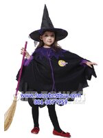 ชุดแฟนซีฮาโลวีน ชุดแม่มดน้อยสำหรับงานแฟนซี วันฮาโลวีน Little Witch ขนาด S, M