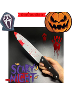 อุปกรณ์ฮาโลวีน มีดเปื้อนเลือด สำหรับ ประกอบ ชุดฮาโลวีน ยาว 30 ซม.