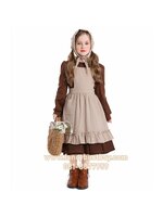 ชุดประจำชาติฝรั่งเศส ชุดชาวบ้านฝรั่งเศส ชุดแม่บ้าน Size S 105-125, M 125-140, L 140-150, XL 150-160