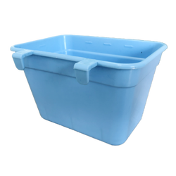 กระถางต้นไม้สวนแนวตั้งเหลี่ยมวางตั้งได้ สีฟ้า