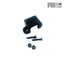 พลาสติกล็อกมอเตอร์ N20 น้ำหนักเบา พร้อมสกรูนาด M2 (สีดำ)