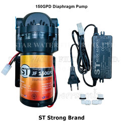 150GPD ปั๊มไดอะแฟรม Diaphragm ปั๊มอัด(ผลิต)+หม้อแปลงไฟ ST STRONG