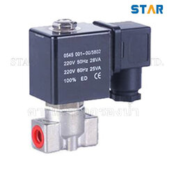 Air, Gas Solenoid Valve Stainless SS304, 3/8 นิ้ว (3 หุน)