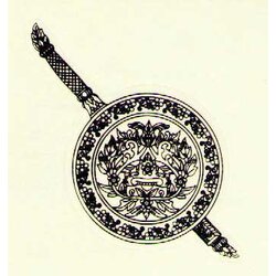 สติ๊กเกอร์ สำนักงานตำรวจแห่งชาติ (สีดำ) (2 แผ่น)