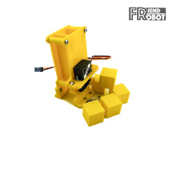 ที่ปล่อยลูกบาศก์ ขนาด 2x2 cm ใส่ได้ 5 ลูก (ทำจากอะคริลิค)