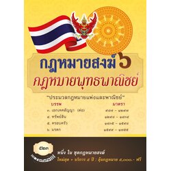 กฎหมายสงฆ์ 6 กฎหมายพุทธพาณิชย์