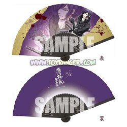 พัดญี่ปุ่น Hakuouki Hekketsuroku Hajime Saitou (แท้)