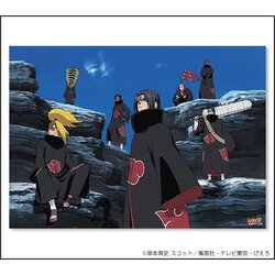 โปสเตอร์พลาสติกใส Naruto Shippuden Clear Poster B (Akatsuki set) Jump Festa (แท้)