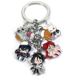 พวงกุญแจองุ่นโลหะ Black Butler 3