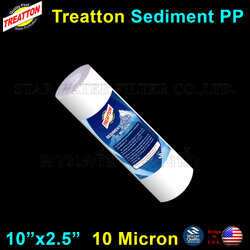 ไส้กรองน้ำ Sediment ( PP) 10 นิ้ว x 2.5 นิ้ว 10 Micron Treatton