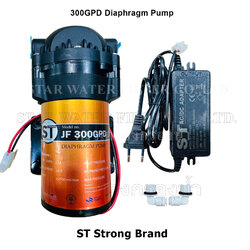 300GPD ปั๊มไดอะแฟรม Diaphragm ปั๊มอัด(ผลิต)+หม้อแปลงไฟ ST STRONG