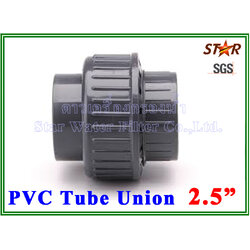 ข้อต่อท่อ ยูเนี่ยน พีวีซี PVC Tube union 2.5" (ID:76 mm) (มาตรฐานท่อประปาฟ้า) (Star)