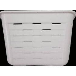 กระถางต้นไม้สวนแนวตั้งขนาดใหญ่ สีขาว