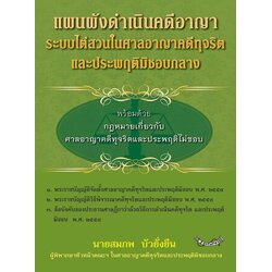 แผนผังดำเนินคดีอาญาระบบไต่สวนในศาลอาญาคดีทุจริตและประพฤติมิชอบกลาง พร้อมด้วยกฎหมายเกี่ยวกับศาลอาญาคดีทุจริตและประพฤติมิชอบ