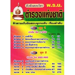 MP3 ติวสอบ พ.ร.บ.ตำรวจแห่งชาติ 2 แผ่น