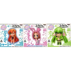 Code Geass: Lelouch of the Rebellion R2 Deformania Collection Vol.1 - C.C. & Kallen & Shirley Set (แท้)
