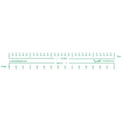 ไม้บรรทัดวัดพิกัดภูมิศาสตร์ 1:50000