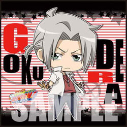 ผ้าเช็ดหน้า Reborn! Primo Family Ver.4 Gokudera (แท้)