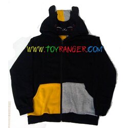 เสื้อกันหนาวฮูดเนียนโกะเซ็นเซย์ดำ (M)