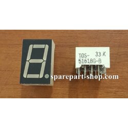 7-Segment TOS-5161BG-B สีเขียว