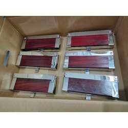 ประกับจับกระดาษ จับแผ่นพิมพ์ลายนิ้วมือ (ไม้+สแตนเลส)