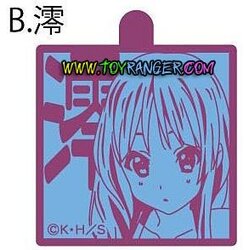 สายคล้องเช็ดจอ K-on! Mio Akiyama สี่เหลี่ยม (แท้)