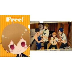 เซ็ตแฟ้ม Free! Nagisa Hazukiงานจับฉลาก (2อัน,แท้)