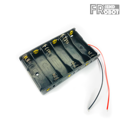 รางถ่าน AA ใส่ถ่านได้ 6 ก้อน