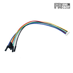 สายไฟหัว PH2.0 แบบ 6Pin อีกด้านเป็นหัวจั้มเปอร์เมีย (Female Jumper) ความยาว 20cm. (ขายเป็นชุด 5 เส้น)